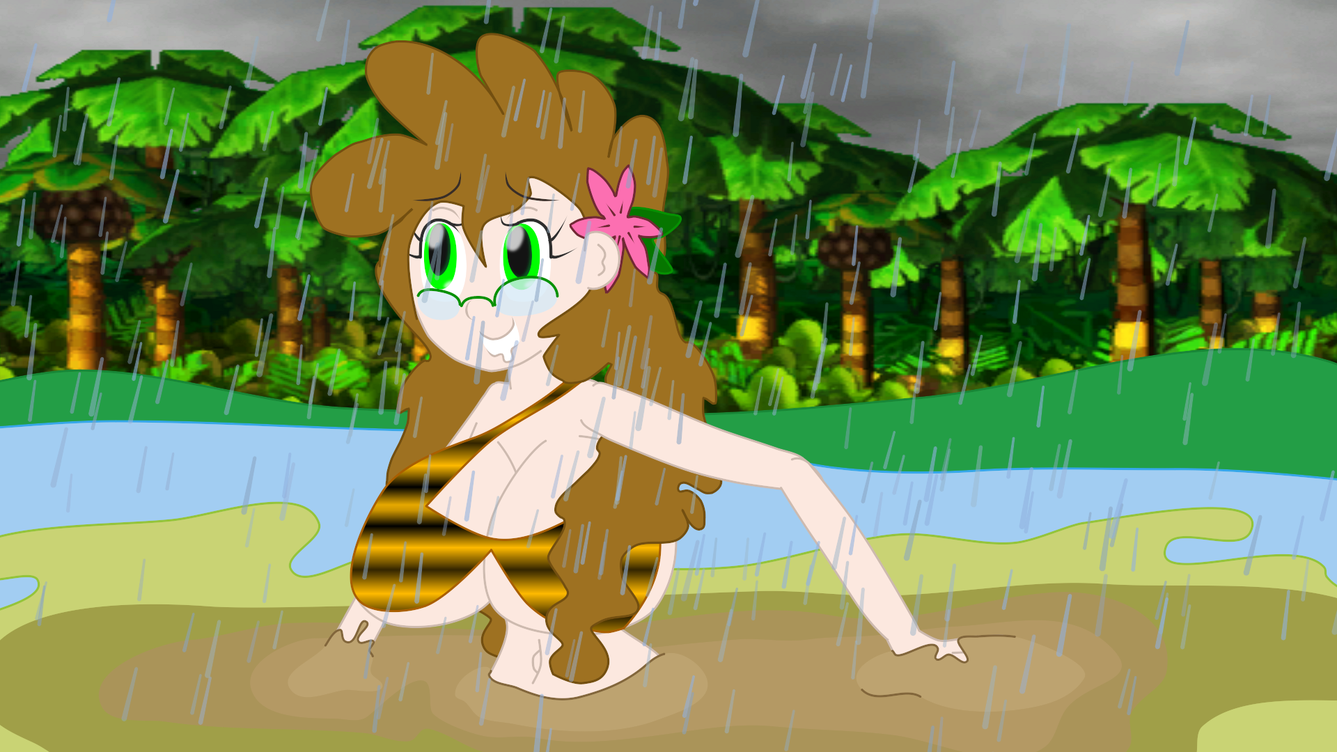 Jungle Quicksand Girl Gracie By Cleverderpy Fur Affinity
