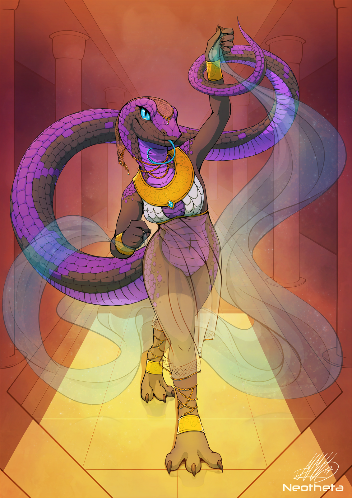 Snake Dance by Neotheta on FurAffinity