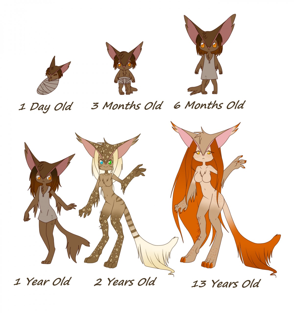 Fawn Age Chart