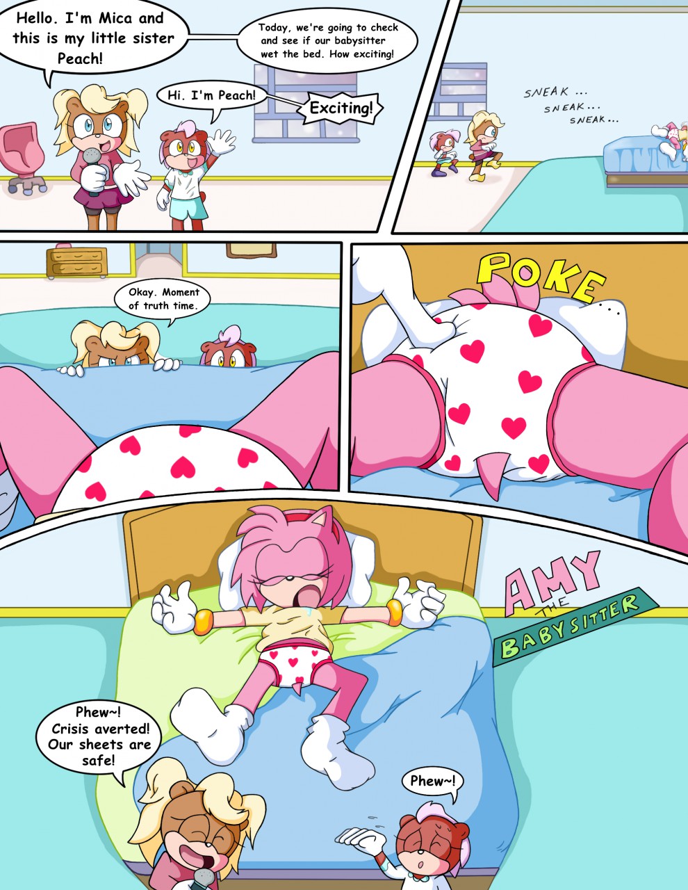 Amy the Babysitter! - Page 1 of 12 by SDCharm -- Fur 