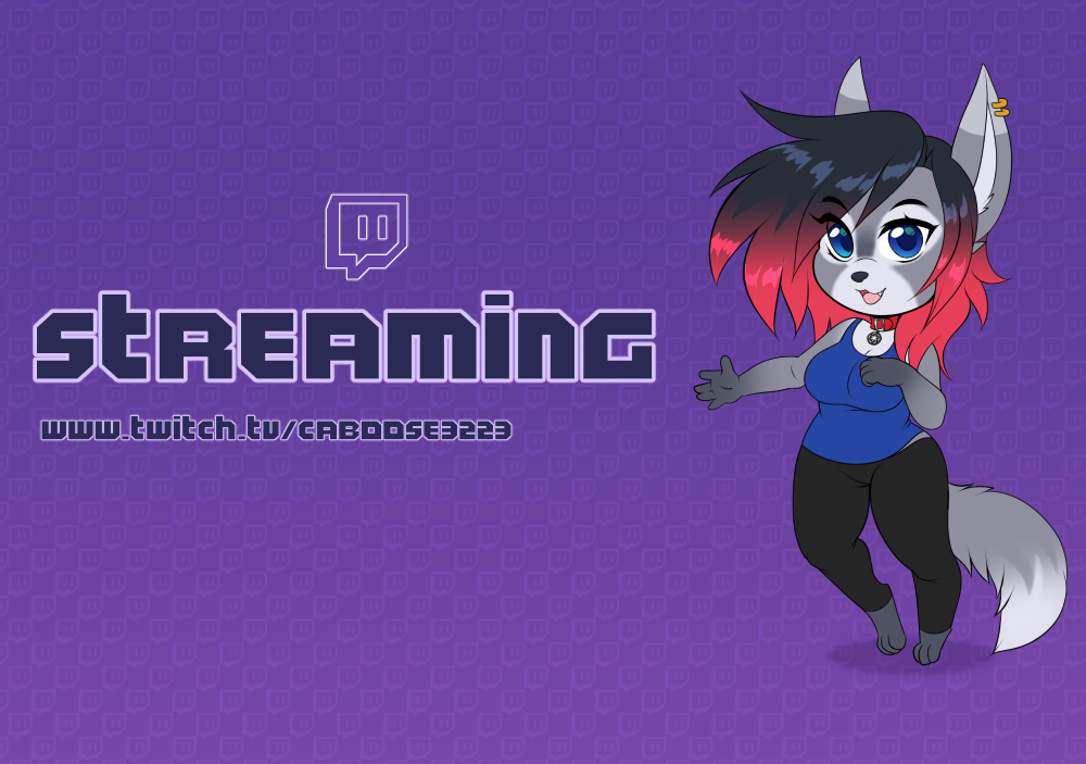 Twitch Stream Announcement Banner By Angelina Marie Fur Affinity Dot Net