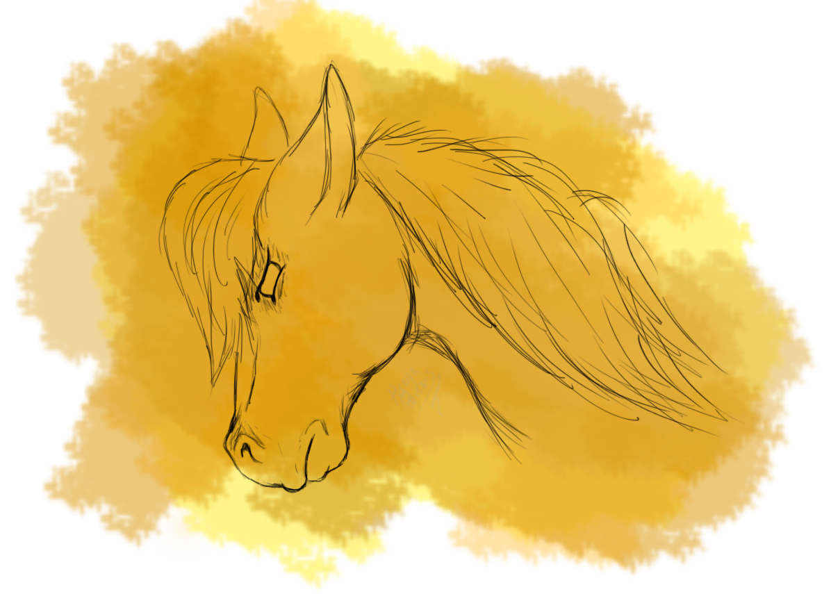 Horse Sketch By Atreyupoison Fur Affinity Dot Net