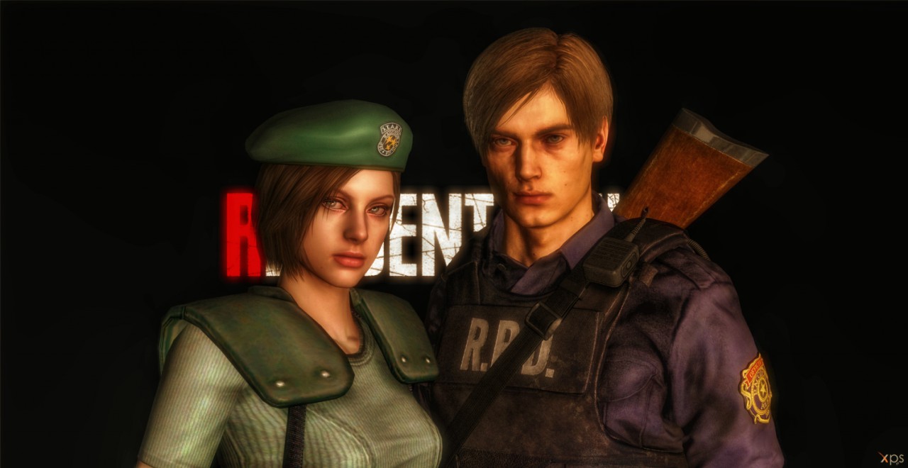 Jill And Leon ( RE1 Version ) by CyberCole360 -- Fur Affinity [dot ...