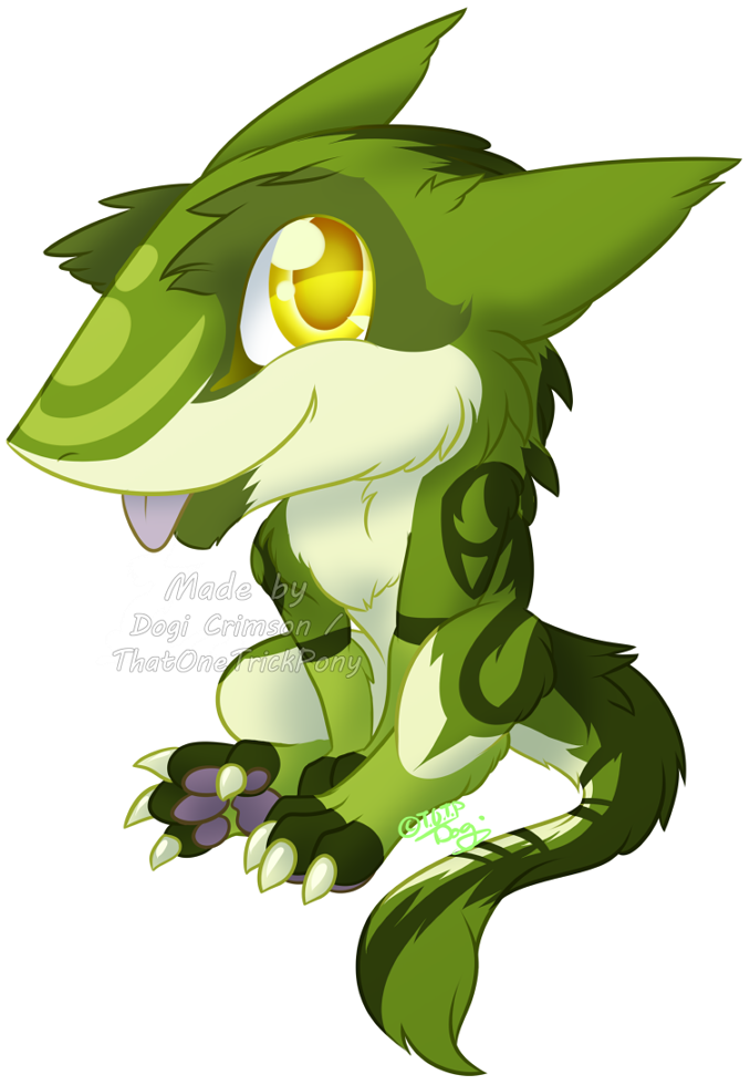 My Tongue Is Not Green Tho By Dogi Crimson Fur Affinity Dot Net