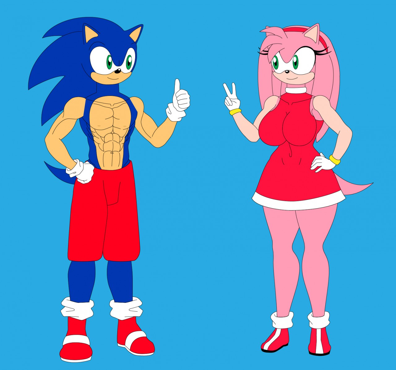 Amy Rose Grown Up. 