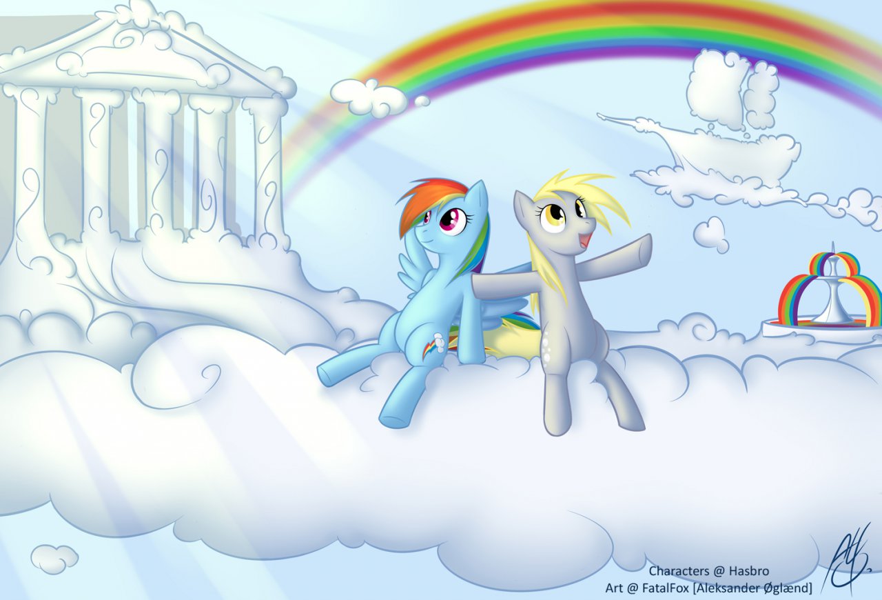 Image dump thread. - Page 3 1330377850.fatalpony_rd_and_derpy_sitting_on_a_cloud_small