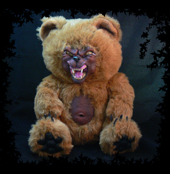 evil teddy bear toy