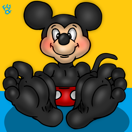 Mickey Mouse Showing Of His Feet By Fruitgems Fur Affinity Dot Net.