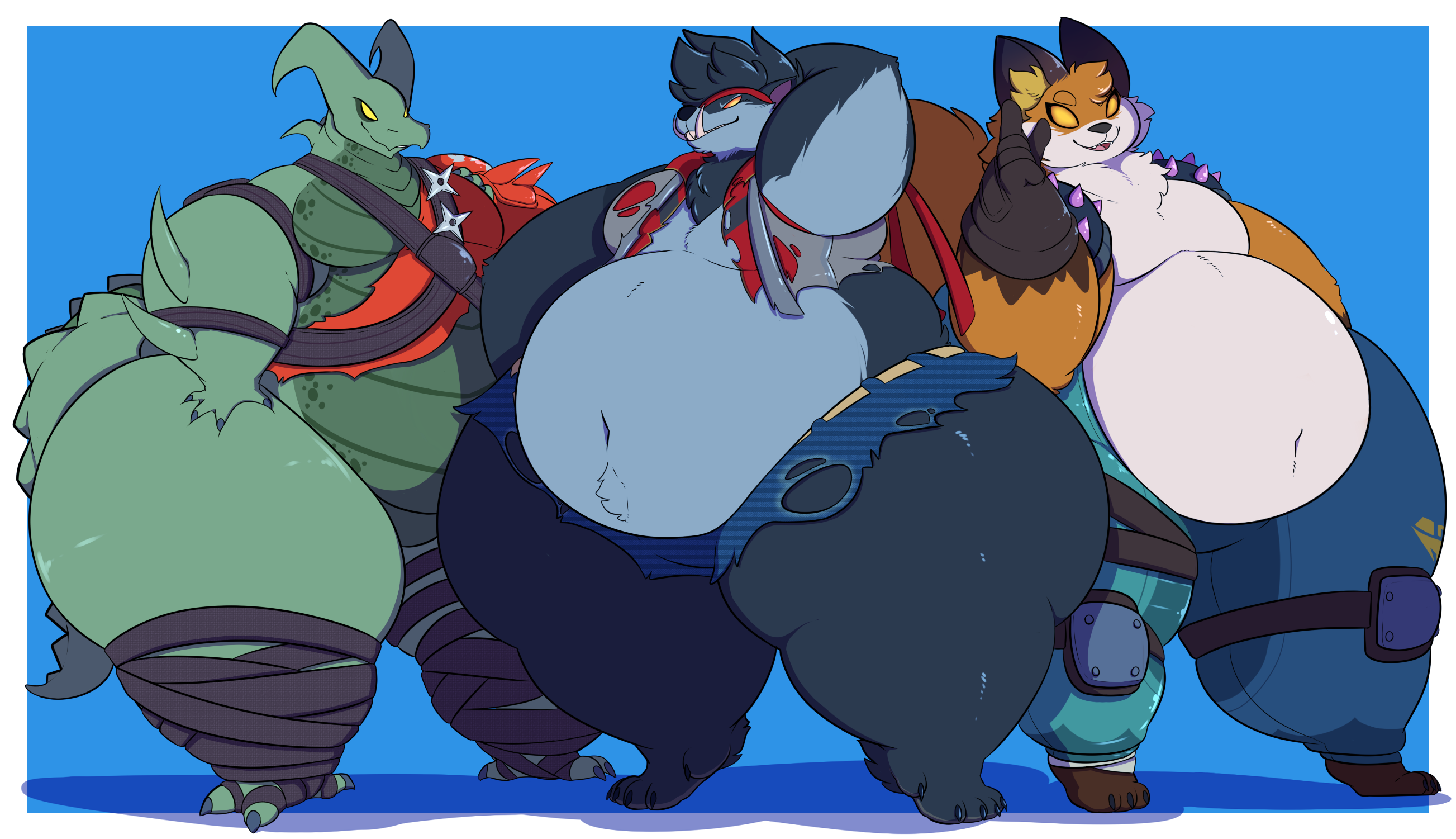 Triple Thicc Threat By Grenknight Fur Affinity Dot Net