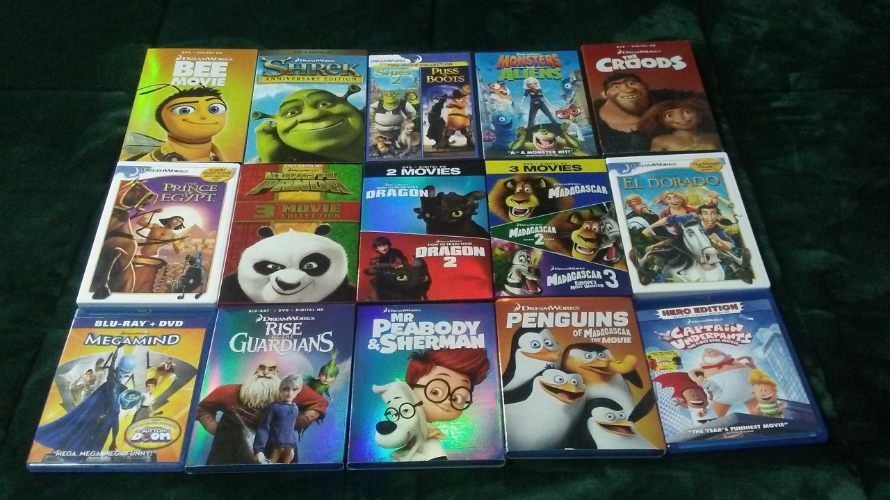 My DreamWorks Animated Movies by inflationcouplingist ...
