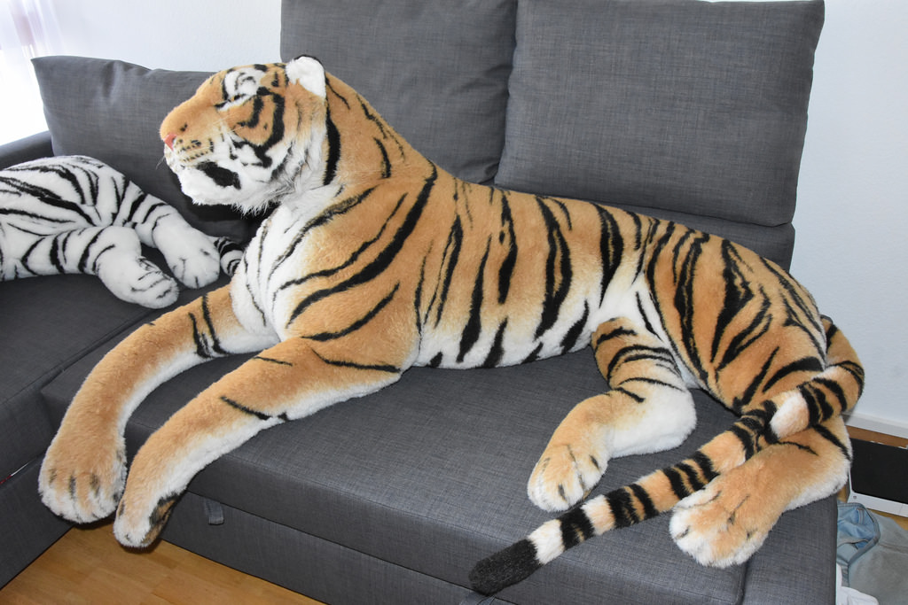 Life Size Tiger Plush 