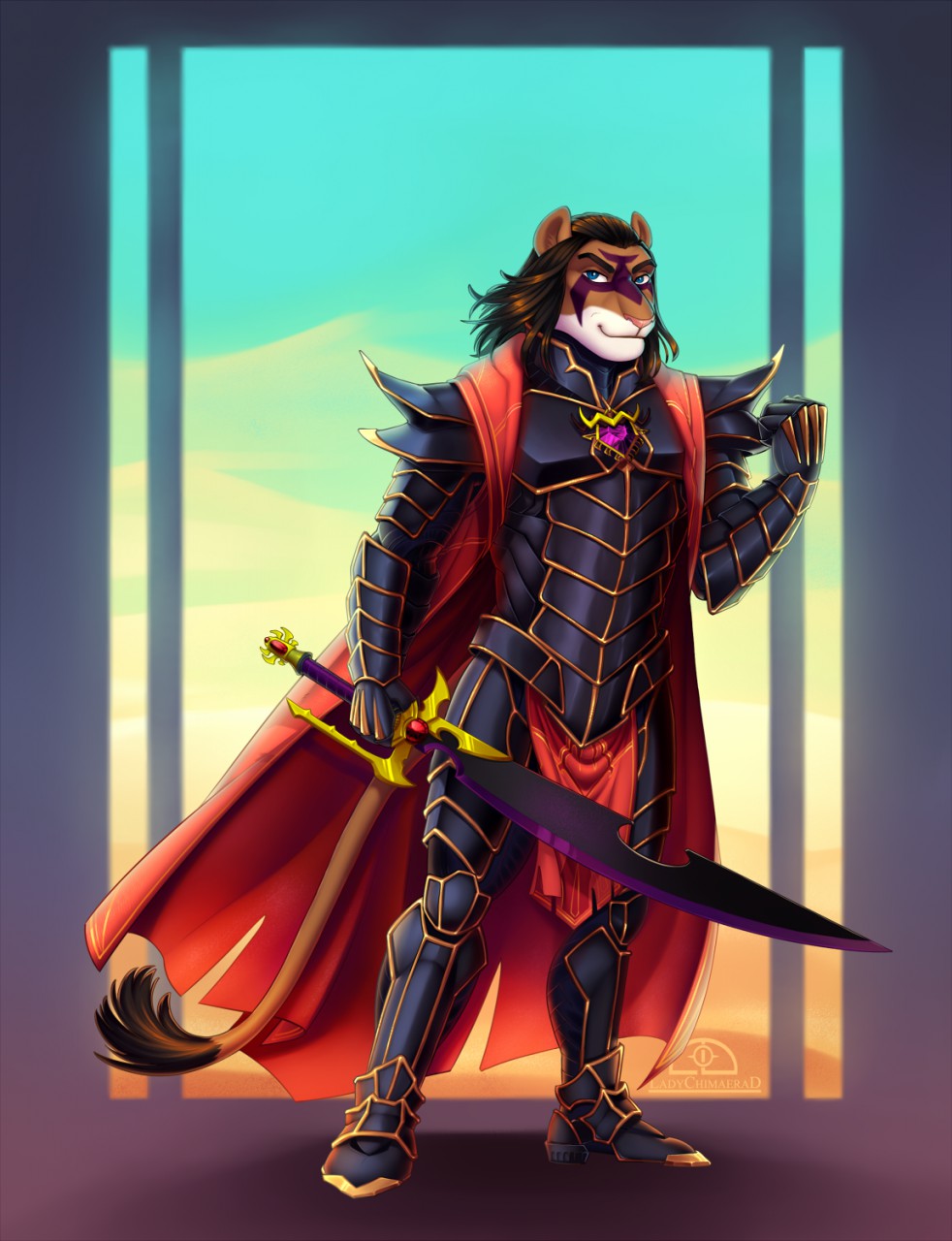 Lion Knight By Ladychimaera Fur Affinity Dot Net