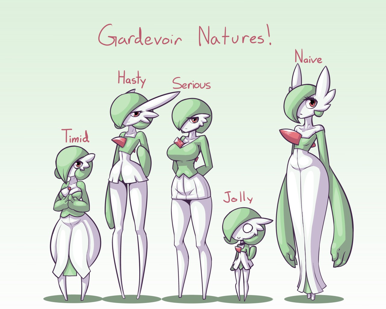 Gardevoir Natures Part 3 By LimeBreaker Fur Affinity Dot Net.
