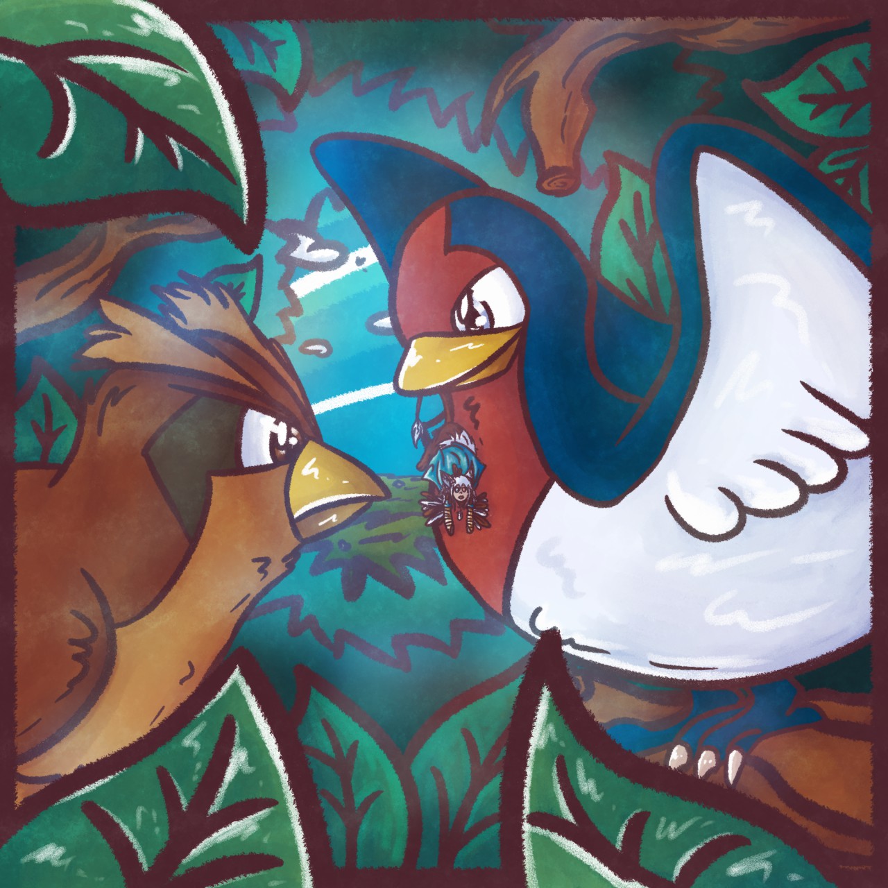 Collab Vore Bird Pokenoms By Lycovore Fur Affinity Dot Net