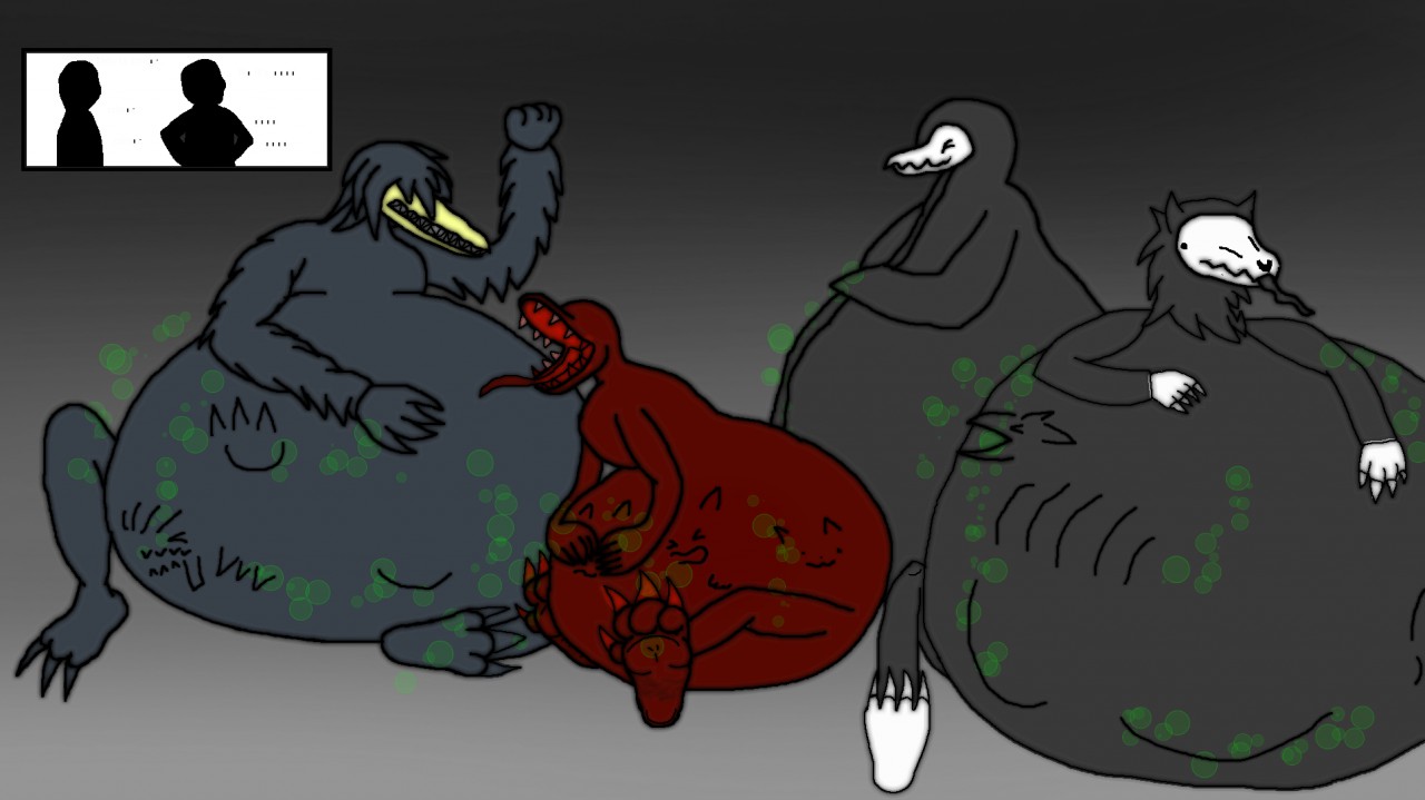 SCP Vore But It's Poorly Drawn in M.S. Paint by MeatyRibcage -- Fur.