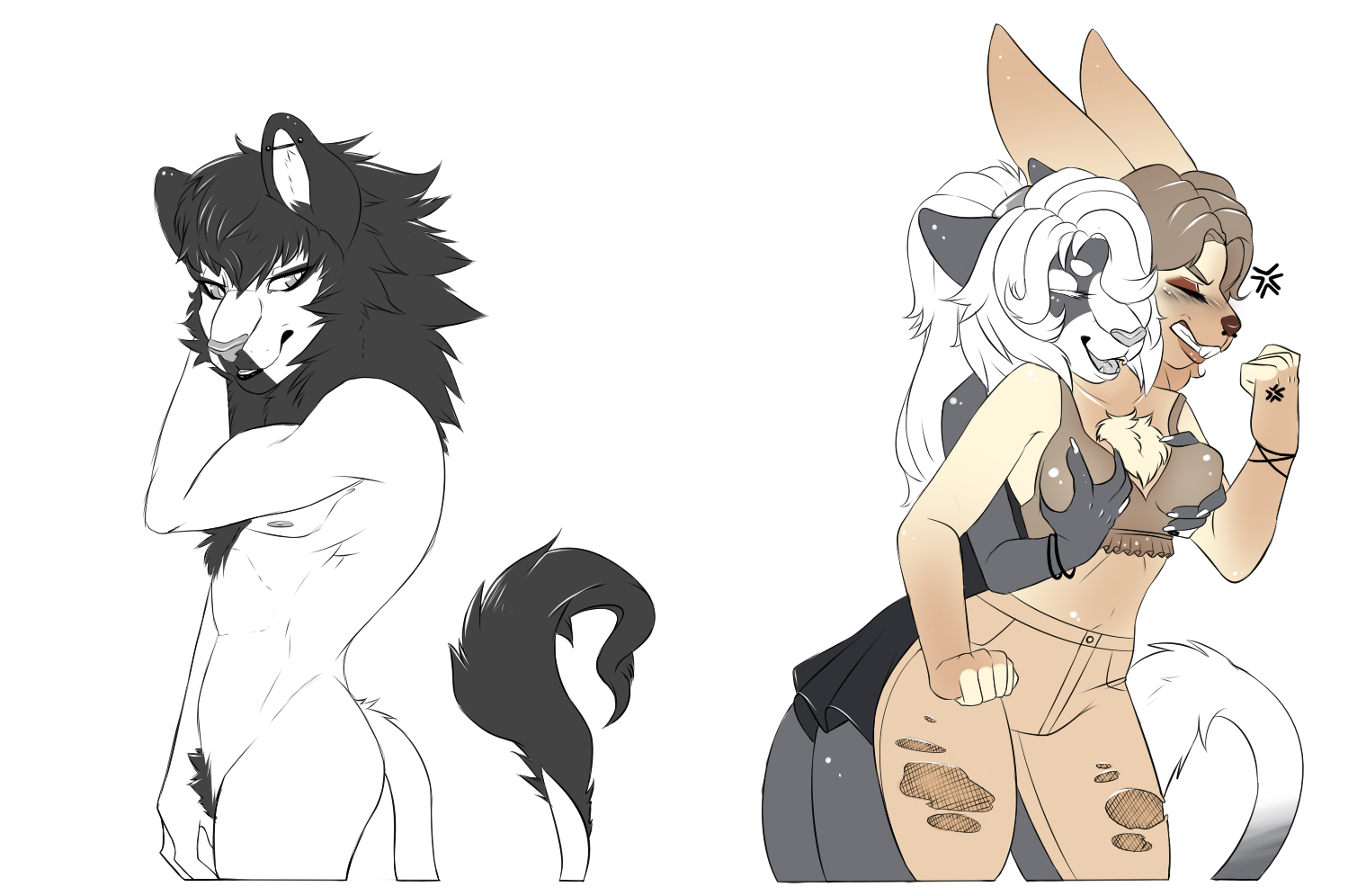 Sketch Half Body Examples By Novensiles Fur Affinity Dot Net