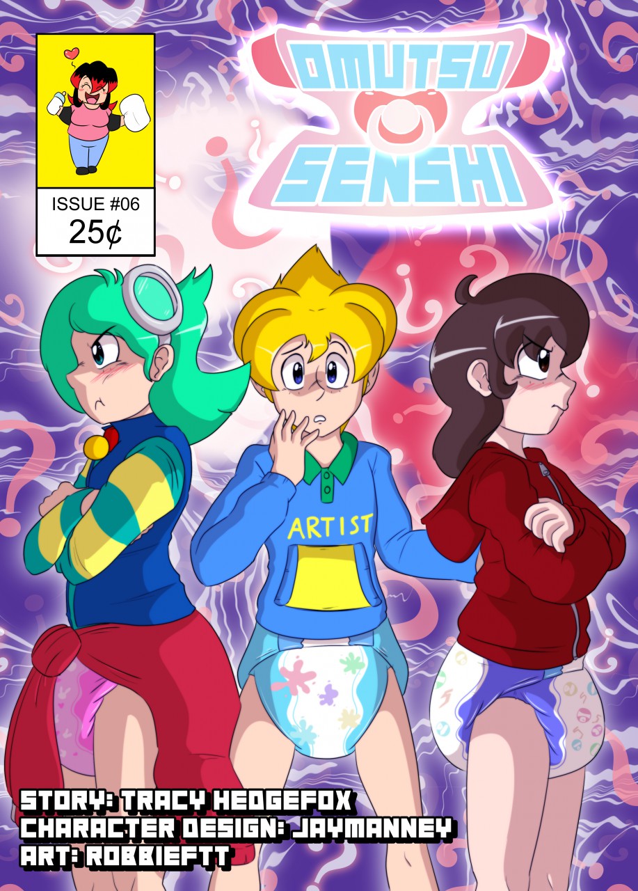 Omutsu Senshi Issue 6 Cover by OmutsuSenshi -- Fur Affinity [dot] net
