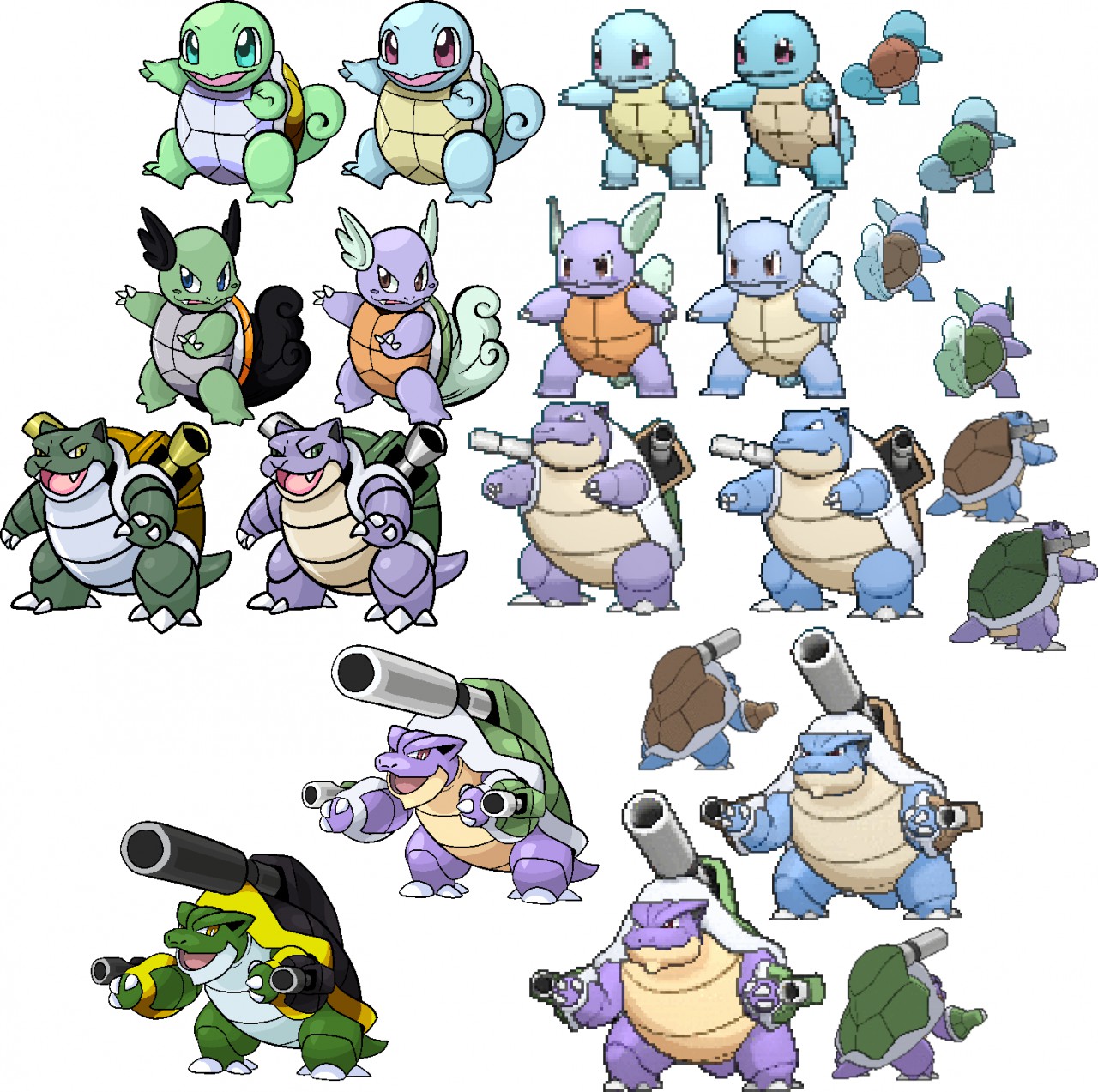Shiny Squirtle : The shiny version of squirtle isn't available in the ...