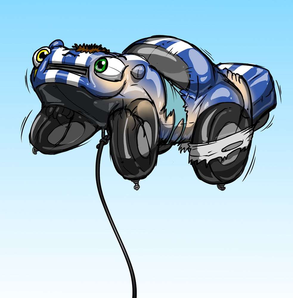 Zohaku Inflatable Car Toy TF By Redflare500 Fur.