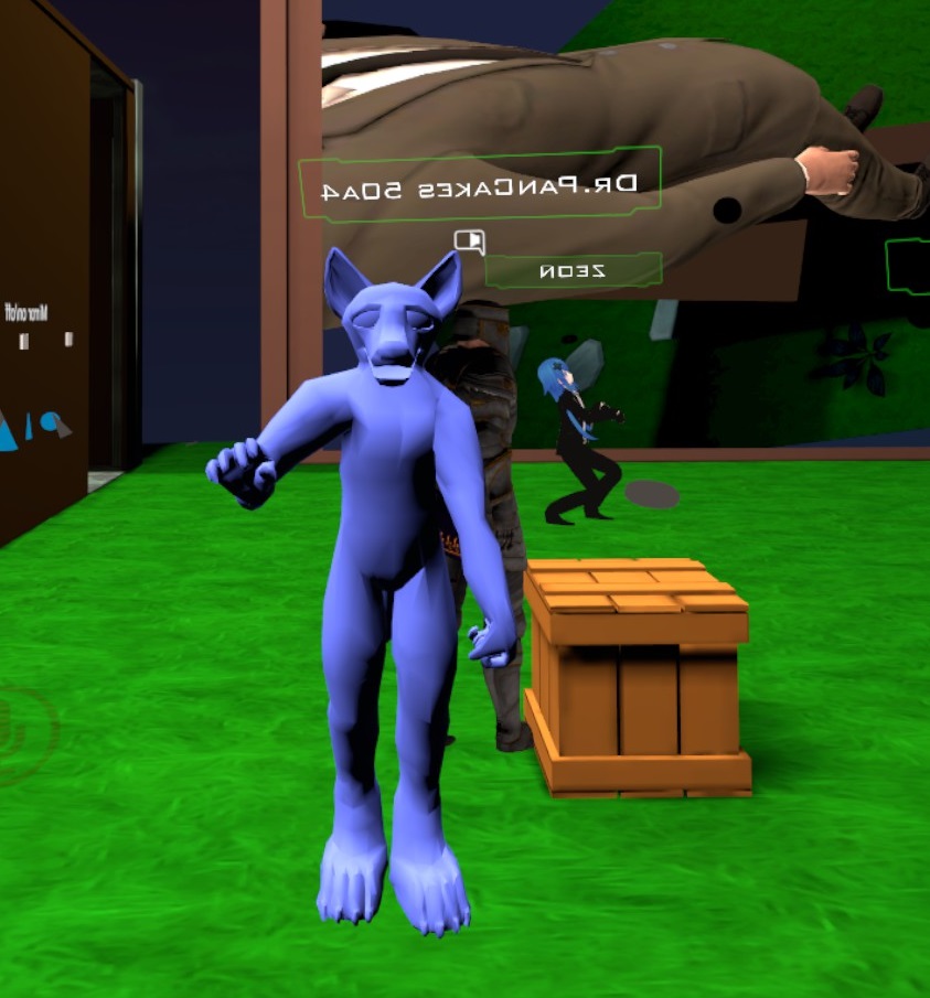 Cobalt Model Rigged And Working On Vrchat By Shadowxwolf7 Fur