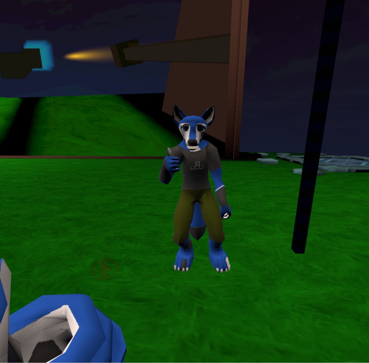 Cobalt The Wolf In Vrchat Textured By Shadowxwolf7 Fur Affinity