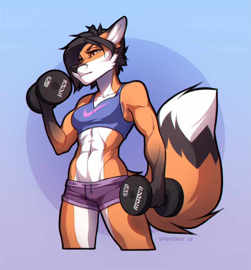Young furry with abs 6