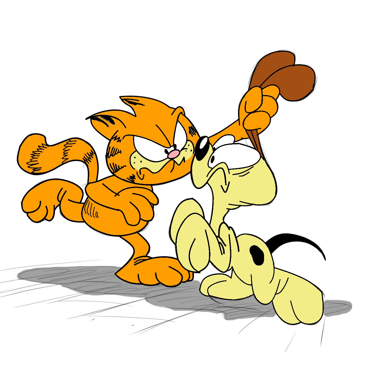 Garfield And Odie By Tardis99 Fur Affinity Dot Net.