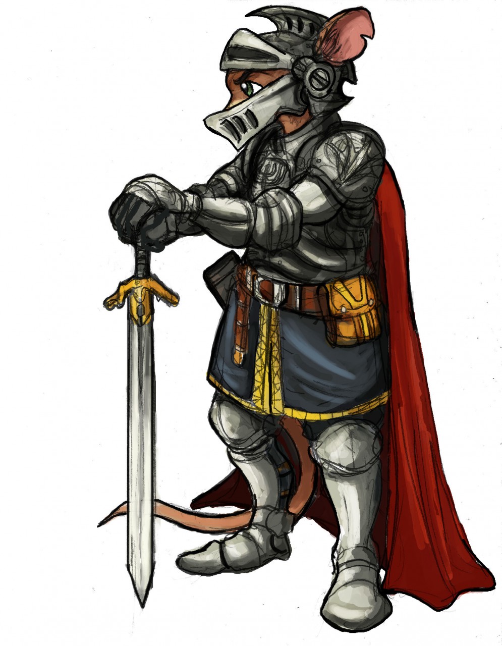 Jacob Mouse Knight By Thelivingshadow Fur Affinity Dot Net