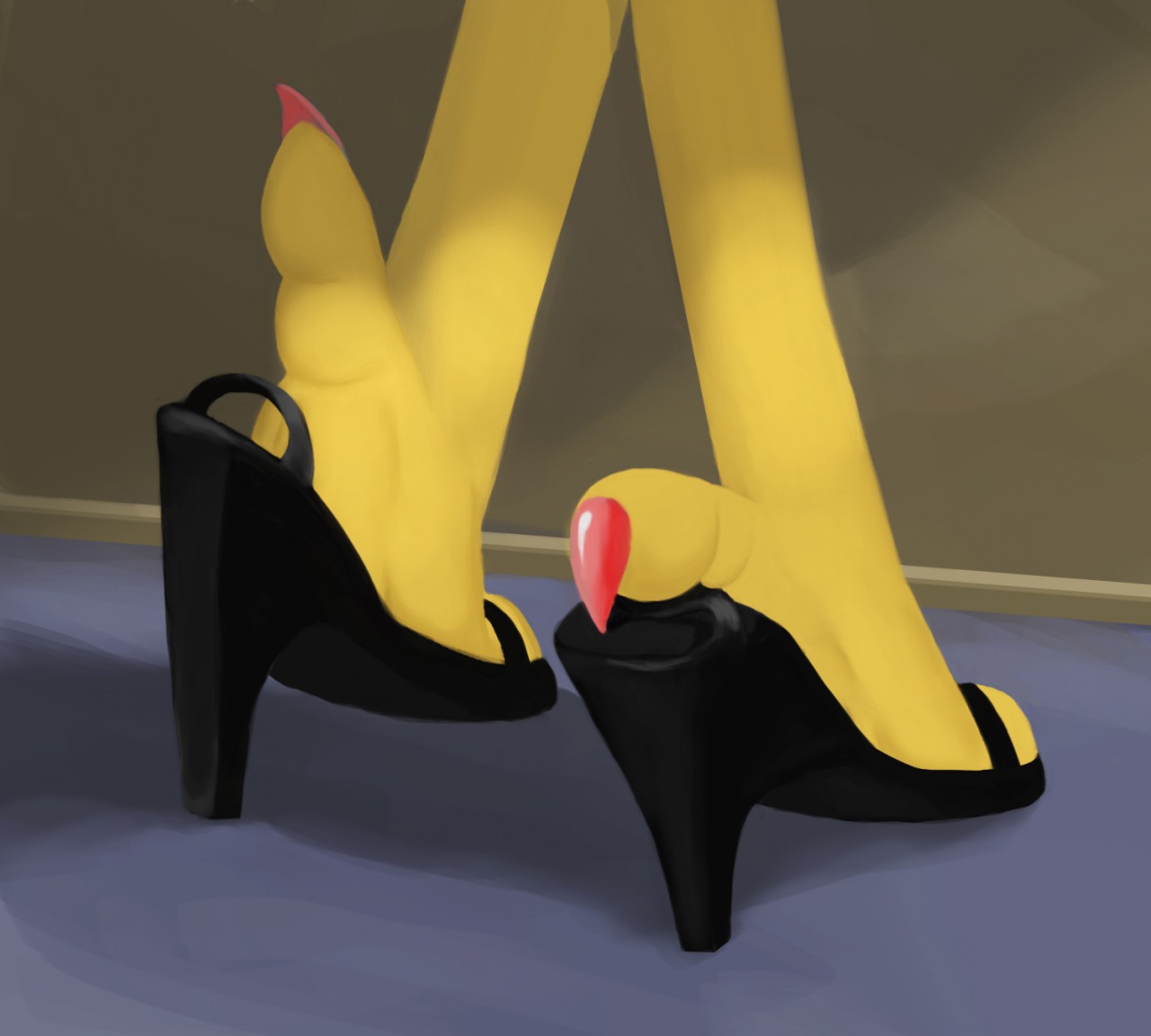 bird heels