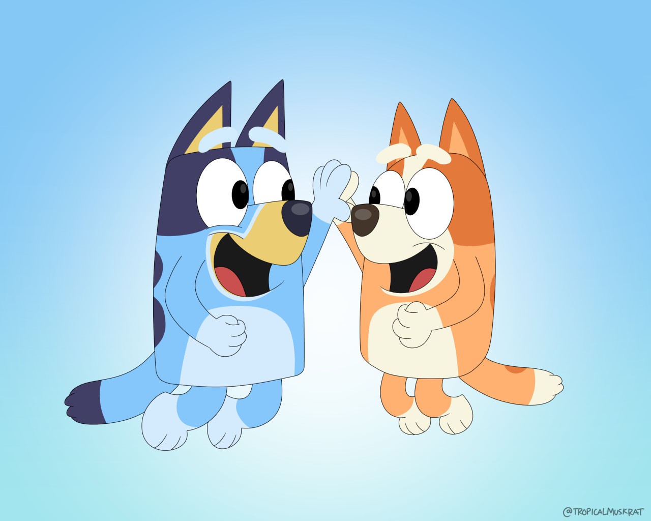 Bluey And Bingo By Tropicalmuskrat Fur Affinity Dot Net Welcome to the offi...