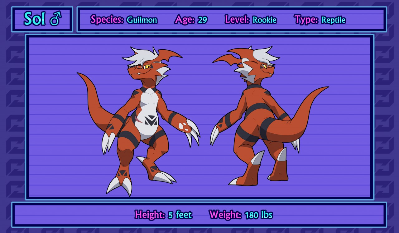 Sol Reference Sheet (SFW)