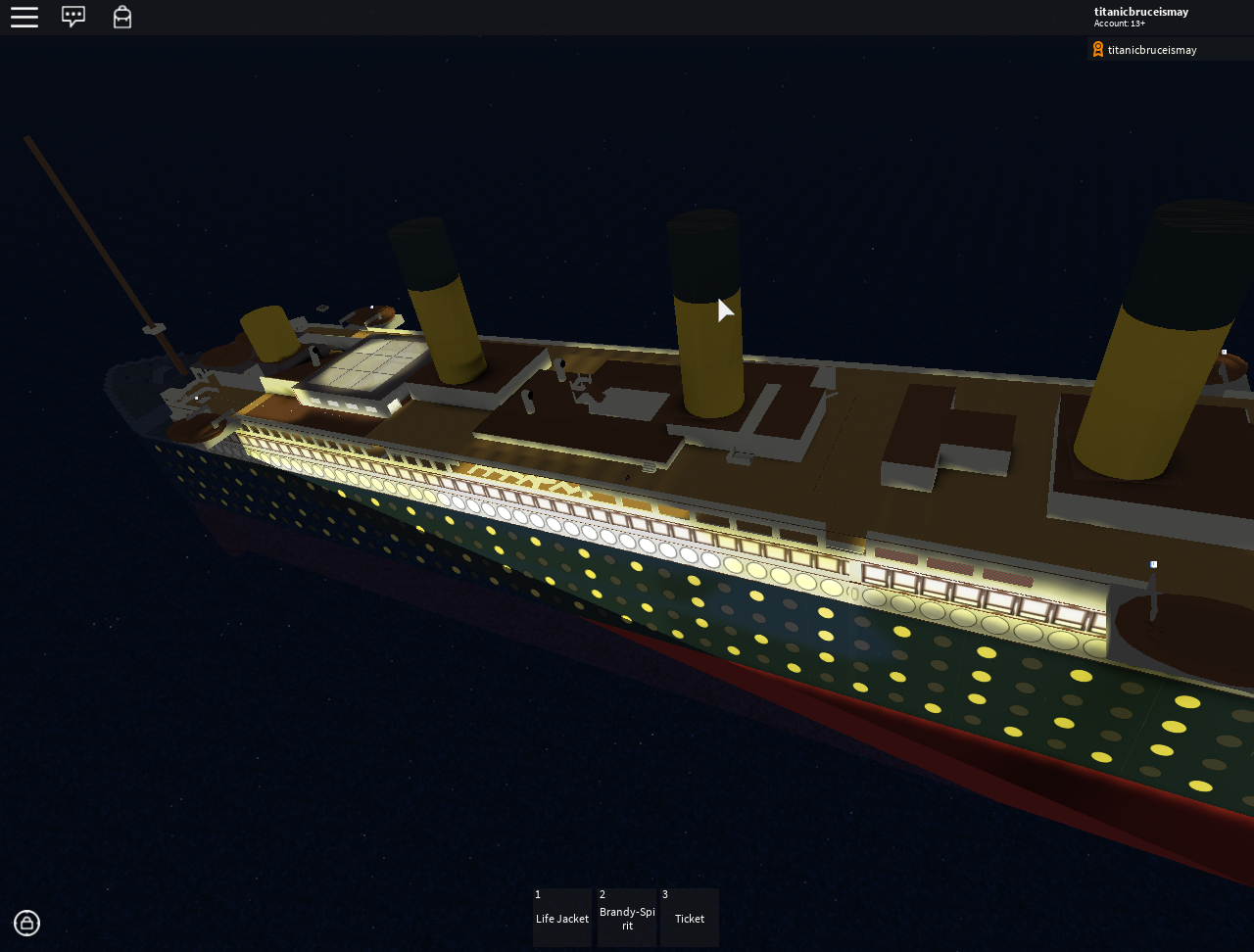 Titanic Roblox Sinking Games