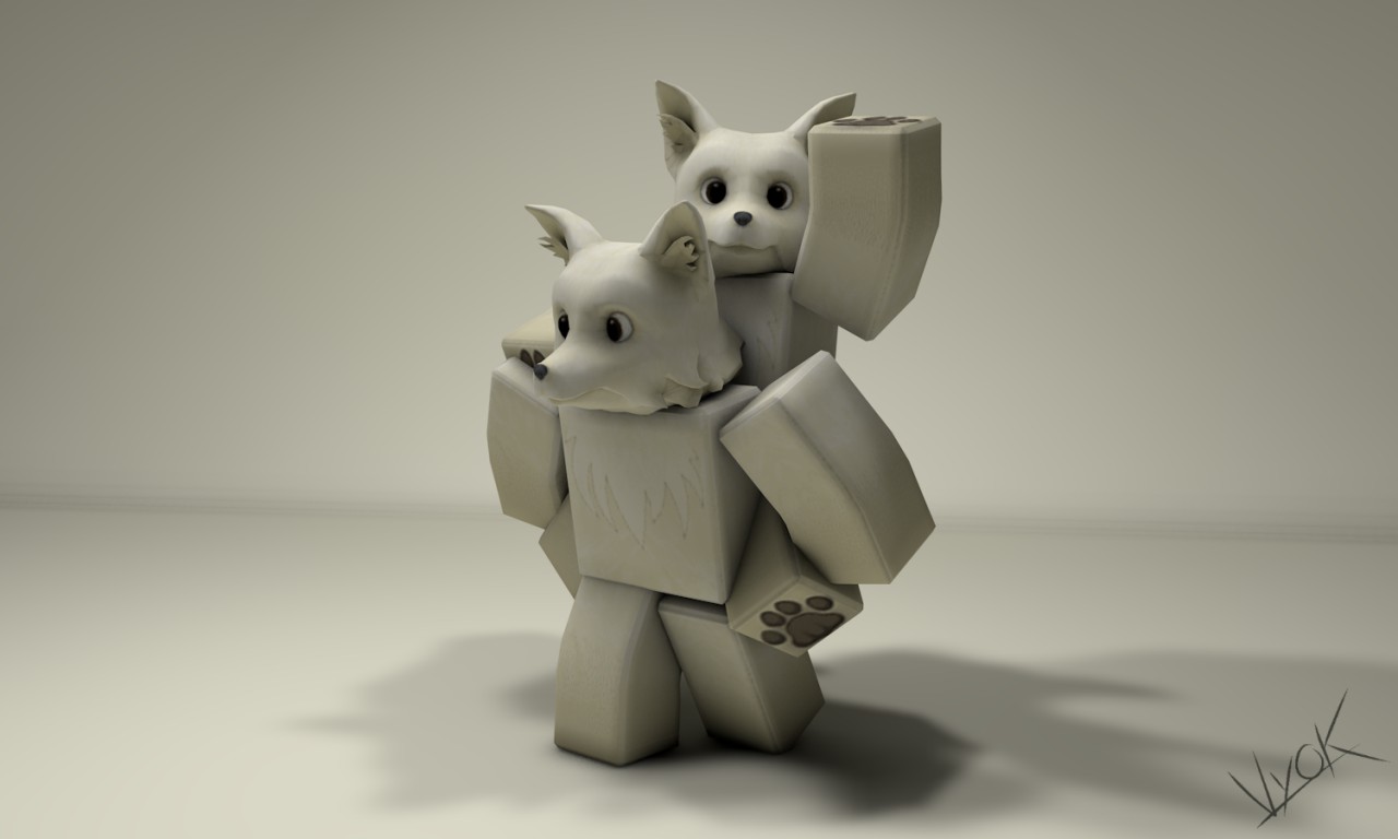 Roblox Artic Foxes Playing By Vyok Fur Affinity Dot Net