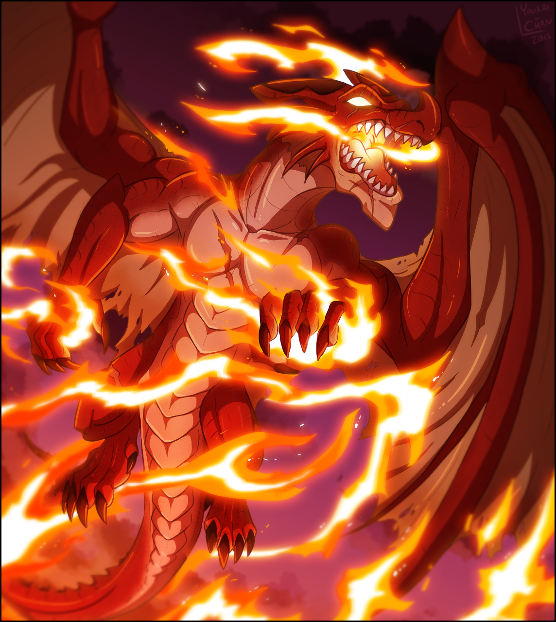 King Of The Fire Dragons By Youkai Chan Fur Affinity Dot Net.
